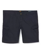 Spodenki męskie - camel active Bermudy męskie spodnie cargo, Niebieska kratka, 106 - miniaturka - grafika 1