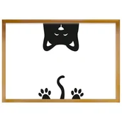 Wyposażenie pokoiku dziecięcego - Obrazek Funny Band cat 21x30cm - miniaturka - grafika 1