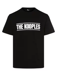 The Kooples - T-shirt męski, czarny - Koszulki męskie - miniaturka - grafika 1
