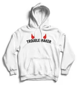 Gadżety dla niej i dla niego - Bluza z kapturem - TROUBLE MAKER - miniaturka - grafika 1