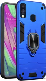 etumi Etui Pancerne Do Samsung Galaxy A40 Obudowa Ring Wzmocnione Hybrydowe Etui Ochronne Futerał Armor Pokrowiec Magnes Armr0004 - Etui i futerały do telefonów - miniaturka - grafika 1
