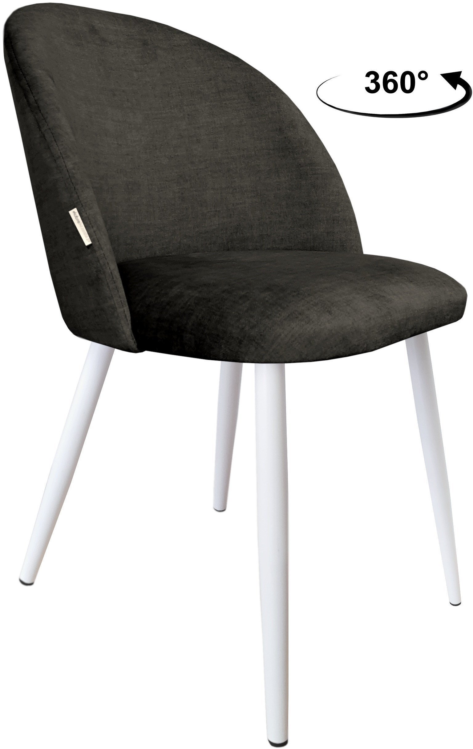 Krzesło obrotowe Colin podstawa biała Vogue 17