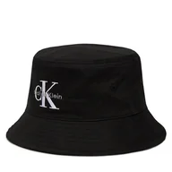 Czapki męskie - Kapelusz Calvin Klein Jeans Monologo LV04K5017G Czarny - miniaturka - grafika 1