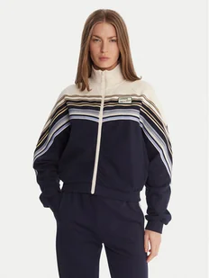 Lacoste Bluza SF5247 Granatowy Relaxed Fit - Bluzy damskie - miniaturka - grafika 1