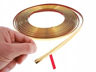 Akcesoria tuningowe - Listwa Elastyczna- Listwy Chromowe Paczka 12 mm x 4m -złota- Ozdobna - miniaturka - grafika 1