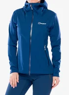 Kurtki damskie - Kurtka softshell damska Berghaus Ridge-Roamer 3L Softshell Jacket - hale navy - miniaturka - grafika 1