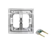 Inne akcesoria elektryczne - Ospel Aria zespół podświetlenia LED 0,1W podtynkowy do łączników potrójnych złoty ZP-4UG - miniaturka - grafika 1