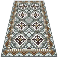 Dywany - Uniwersalny dywan winylowy Geometryczne kwiaty 120x180 cm - miniaturka - grafika 1