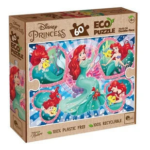 Lisciani Disney Eco-puzzle Mała Syrenka 91874 - Puzzle - miniaturka - grafika 1