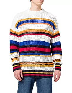 Swetry męskie - GANT Sweter męski, wielokolorowy, XL - grafika 1