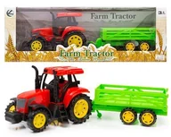 Samochody i pojazdy dla dzieci - Traktor z przyczepą - miniaturka - grafika 1