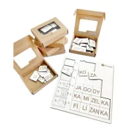 Zabawki kreatywne - Pakiet: Krzyżówka obrazkowo-sylabowa 6szt - miniaturka - grafika 1