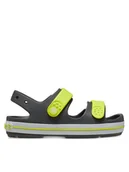 Buty dla chłopców - Crocs Sandały Crocband Cruiser Sandal K 209423 Szary - miniaturka - grafika 1