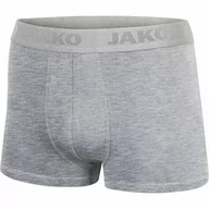 Majtki męskie - JAKO Jako męskie bokserki Premium, szary melanż, M 6205 - miniaturka - grafika 1