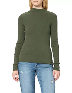 Marc O'Polo Damski sweter 109501460181, zielony, L - Swetry damskie - miniaturka - grafika 1