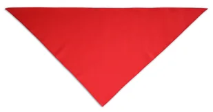 Chusta trójkątna duża 68x68x98 czerwona - Moda i Uroda OUTLET - miniaturka - grafika 1