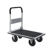 Wózki magazynowe - Wózek 4-kołowy pompowane koła udźwig do 350 kg Drel - miniaturka - grafika 1