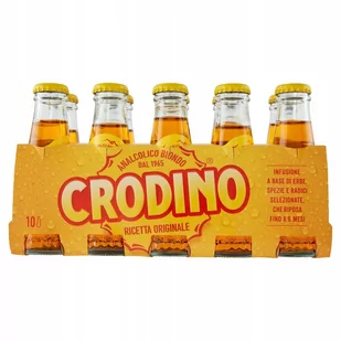 Campari group Crodino aperitif bezalkoholowy (10 x 100 ml) 65A6-67511 - Soki i napoje niegazowane - miniaturka - grafika 1