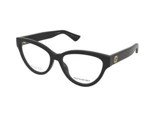 Dioptrie szkieł Gucci GG1581O 001 - Okulary korekcyjne, oprawki, szkła - miniaturka - grafika 1