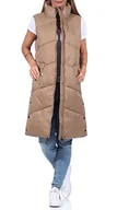Płaszcze damskie - Vero Moda Kobiety Vmuppsala 3-4 Płaszcz, Brązowy (Tigers Eye), XS - miniaturka - grafika 1