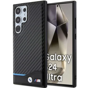 BMW BMHCS24M22NBCK S24+ S926 czarny/black Leather Carbon - Etui i futerały do telefonów - miniaturka - grafika 10