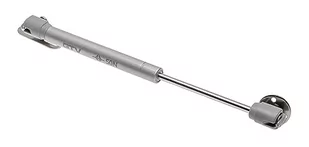 Sprężyna gazowa GTV INDUSTRY 50N szara (mocowanie do drewnianych frontów) – podnośnik gazowy amortyzator gazowy - Sprężyny gazowe - miniaturka - grafika 1