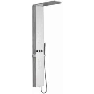 Mexen Omar panel prysznicowy, chrom - 7610-03-00 - Panele prysznicowe - miniaturka - grafika 1