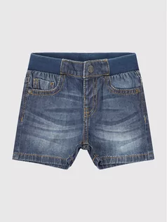 Spodnie i spodenki dla chłopców - Mayoral Szorty jeansowe 203 Granatowy Regular Fit - grafika 1