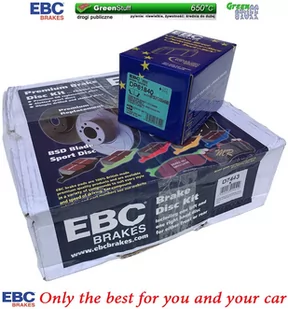 Tylne klocki GreenStuff + tarcze hamulcowe 305mm EBC seria PREMIUM Dodge Caravan 2008- - Tarcze hamulcowe - miniaturka - grafika 3