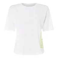 Koszulki i topy damskie - Biały T-shirt damski Calvin Klein Performance, Rozmiar S - miniaturka - grafika 1