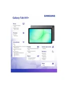 Tablety - samsung Galaxy Tab A11+ X236 10.9 cala 5G 6/128GB Szary Enterprise Edition SM-X236BZAREEE - miniaturka - grafika 1