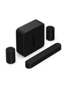 Kino domowe - Sonos Beam (Gen 2) + Sub 4 + 2x Era 100 Czarny - miniaturka - grafika 1