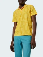 Koszulki męskie - Pierre Cardin Koszulka polo w kolorze żółtym - miniaturka - grafika 1