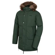 Kurtki męskie - Płaszcz zimowy męski Husky Downbag M Rozmiar: XL / Kolor: zielony - miniaturka - grafika 1