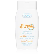 Kosmetyki kąpielowe dla dzieci - Ziaja Sopot Sun mleczko do opalania dla dzieci SPF 50+ 125 ml - miniaturka - grafika 1