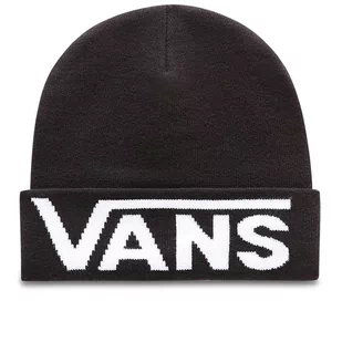 Czapka Beanie Drop V Tall Cuff VN0A5FI3BLK1 - czarna - Czapki i chusty sportowe męskie - miniaturka - grafika 1
