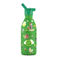Zestawy naczyń dla dzieci - Cool Bottles Butelka termiczna Kids 500 ml Rolling Skaters - miniaturka - grafika 1