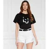 Koszulki i topy damskie - Liu Jo Beachwear T-shirt | Regular Fit - miniaturka - grafika 1