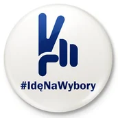 Magnesy - Button magnes na lodówkę Idę Na Wybory - miniaturka - grafika 1