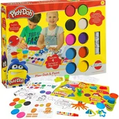 Masy plastyczne - Pozostali Hasbro Play Doh Zestaw Ciastolina Kolorowanka PLD-4909 C1c^ - miniaturka - grafika 1
