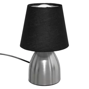 Atmosphera Lampa stołowa CHEVET TOUCH metalowa 20 cm kolor brązowy - Lampy stojące - miniaturka - grafika 1