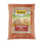 Podłoże do terrarium - MultiFit Piasek do terrariów 5 kg czerwony - miniaturka - grafika 1