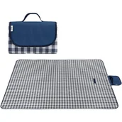 Koce piknikowe - Ecarla Mata plażowa koc piknikowy piaskoodporny 145x200cm, wodoodporny XXL MATA01WZ15 - miniaturka - grafika 1