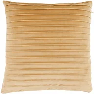 Poszewki na poduszki - POSZEWKA dekoracyjna AKSAMITNA k. szampański 45x45 - miniaturka - grafika 1