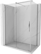 Kabiny prysznicowe - Mexen Velar kabina prysznicowa rozsuwana 130x75 cm, transparent, chrom - 871-130-075-01-01 - miniaturka - grafika 1