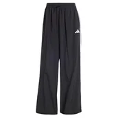 Spodnie rowerowe - adidas Kobiety ESSENTIALS 3-STRIPES LIFESTYLE WOVEN PARACHUTE PANTS, Black/White, M - miniaturka - grafika 1