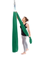 Czapki i chusty sportowe damskie - Aerial joga hamak / chusta do jogi swing - miniaturka - grafika 1