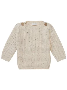 Noppies Sweter "Mayflower" w kolorze beżowym - Bluzy i sweterki niemowlęce - miniaturka - grafika 1