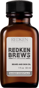 Kosmetyki i akcesoria do pielęgnacji brody - Redken Redken BEARD SKIN OIL olejek do brody 30ml 19540-uniw - miniaturka - grafika 1