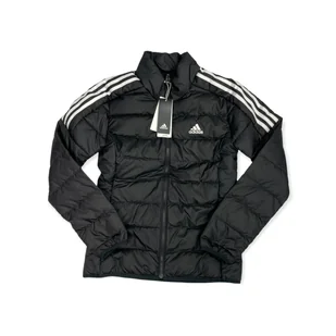 Pikowana czarna kurtka damska ADIDAS S - Kurtki damskie - miniaturka - grafika 1